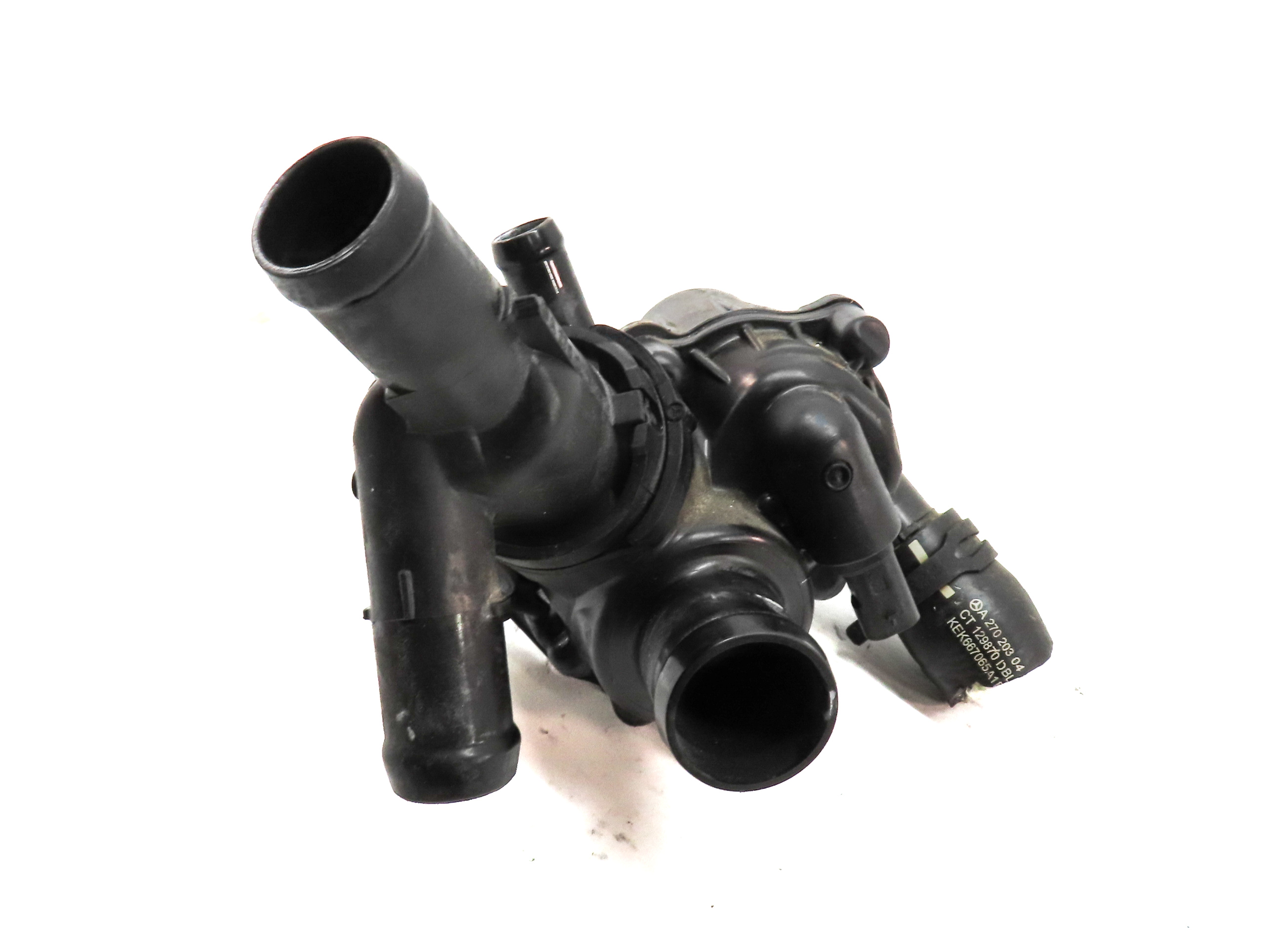 2019 MERCEDES GLA250 (X156) 2.0L TURBO (270.920) ENGINE THERMOSTAT HOUSING — exact item pictured